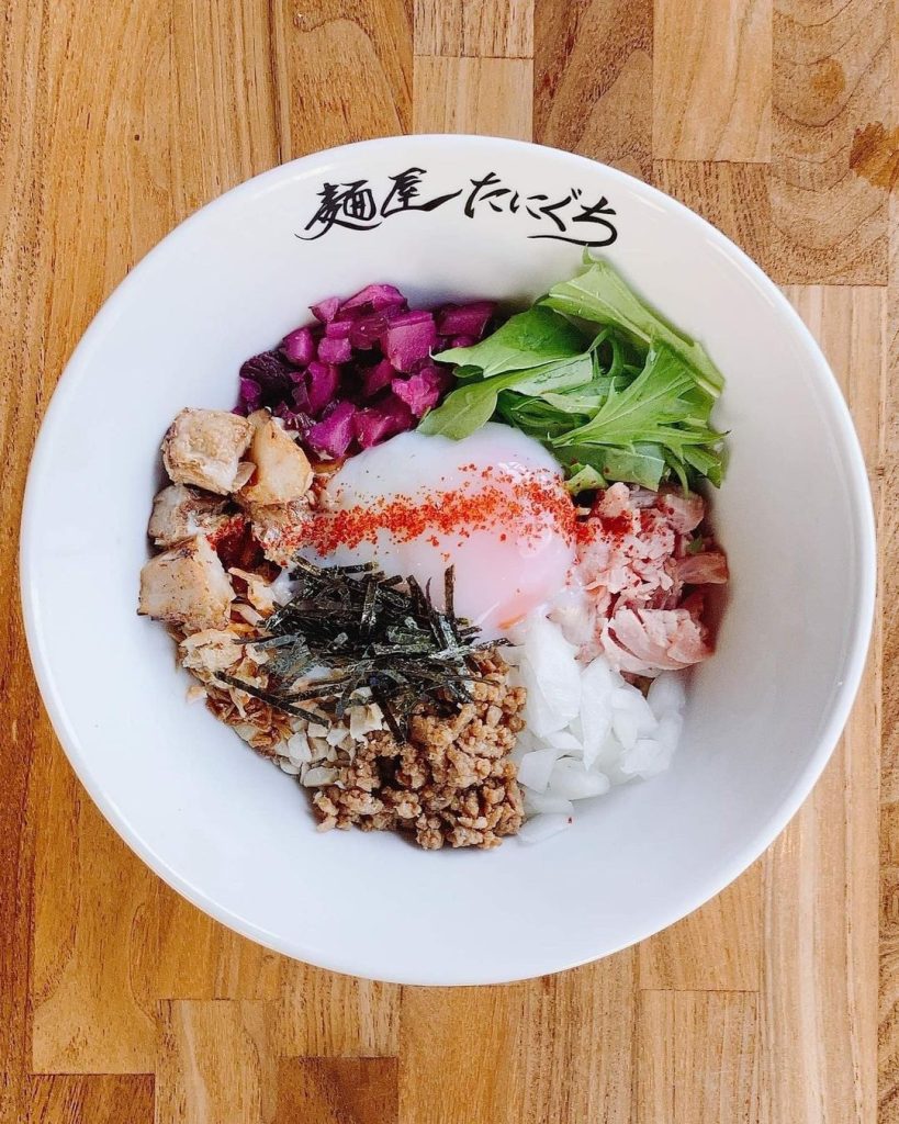 ピリ辛が美味しい！【汁なし担々麺】