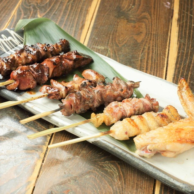 ゆう自慢の鶏を味わうならやっぱり【串焼き】で！
