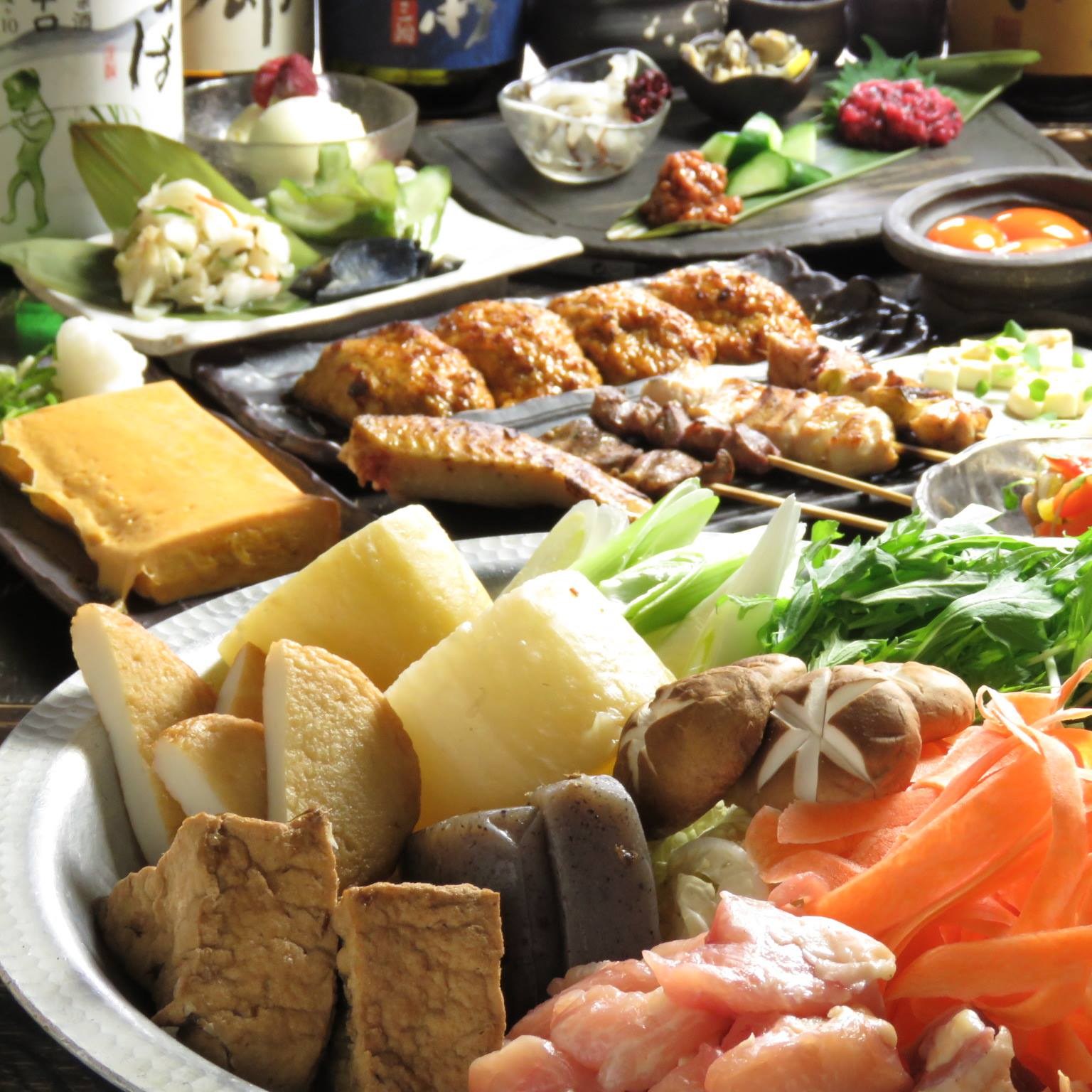 少人数から大人数までご利用可能！ @布施/飲み放題/居酒屋/焼き鳥/半個室/鶏鳥Ｋｉｔｃｈｅｎゆう　布施本店