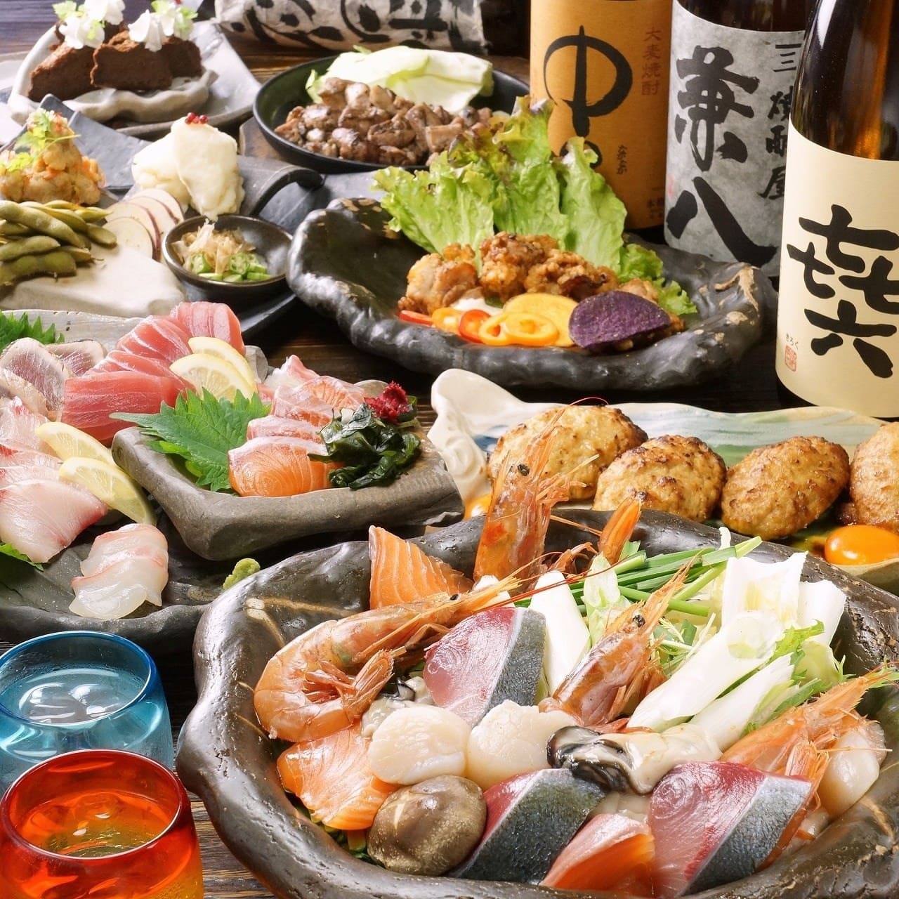 個室完備の海鮮居酒屋 @八尾/居酒屋/和食/宴会/海鮮/鶏魚Kitchenゆう　八尾